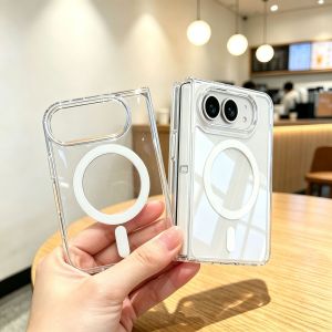 Magnetic Wireless Charging Phone Case For iPhone Duo Clear Protective Cover for iPhone 7.3duo