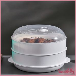 Sweet Belly กล่องอุ่นอาหาร  ขนาด 1 ชั้น ที่นึ่งกับไมโครเวฟ