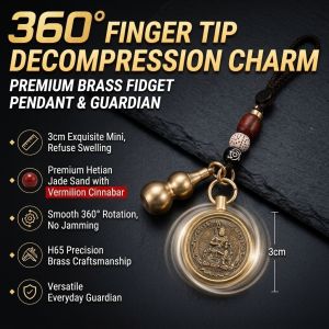 Brass Gourd Keychain Rotatable Chinese Zodiac Keychain Lucky Charm Pendant 12 Zodiac Animals Key Ring Brass Car Accessory Bag Charm Traditional Gift Ornament