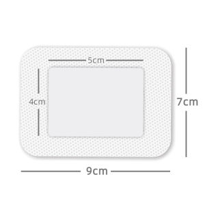 10pcs Medical Nonwoven Applicator Adhesive Wound Dressing Breathable Applicator Bandage Wound Care Dressing Pads