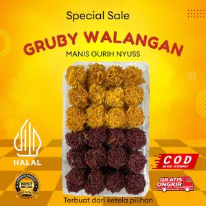 Grubi walangan ubi jalar pilihan manis gurih enak