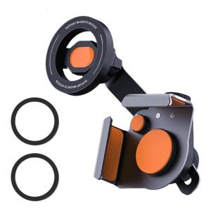 Phone Mount for Car Central Control Screen Magnetic Car Phone Holder 360 Degree Rotatable Screen Side Phone Holder