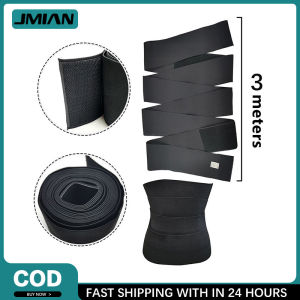【Buy1Take1】JMIAN Waist Trainer for Women Body Shaping Belt Snatch Bandage Tummy Wrap Plus Size Workout Waist Trimmer for Gym Sport