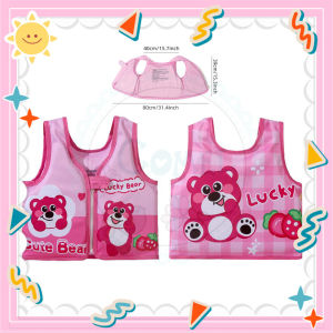 Comel Kids Cartoon Kids Float Swimsuit Safety Training Life Jacket Swim Aid Floater Life Vest Kids Swimming Pool Float