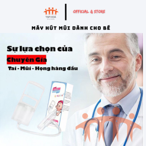 Dụng cụ hút mũi máy hút mũi hút đờm bằng tay cho bé thông thoáng đường thở dành cho bé từ 0 - 15 tuổi