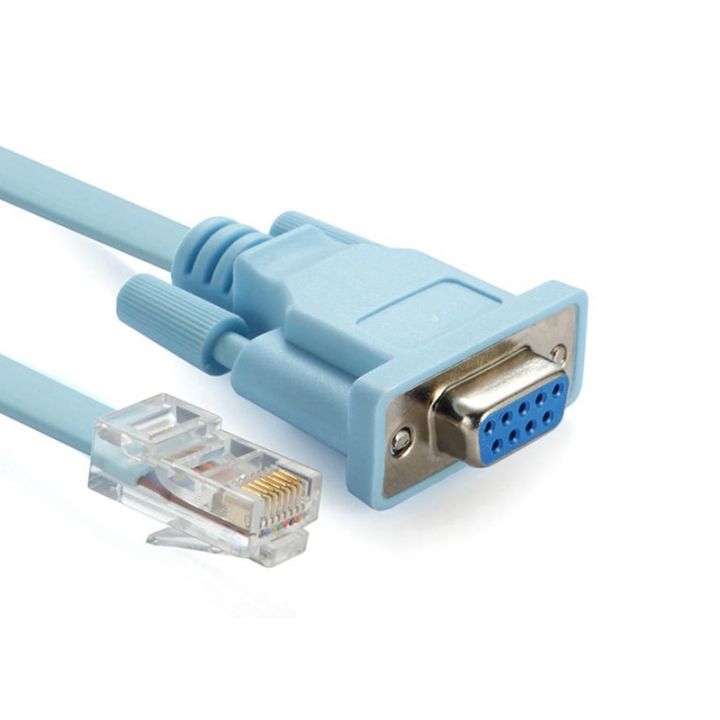 USB Console Cable RJ45 Cat5 Ethernet To Rs232 DB9 COM Port Serial ...