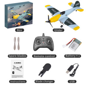 ST[Available now][Fast delivery]Z61 RC Plane 2.4G Glider EPP Foam Fighter 3CH Smart Balance RC Gliders Fixed Wingspan RC Aircraft Children Toys Kids Gift