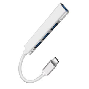 [UPGRADE VERSION] TYPE-C Hub USB Hub 1To 4 port USB 3.0 Faster Transfer Speed With Slim and Small Design