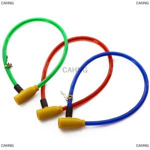 [COD] CAHNG เหล็กลวดโลหะล็อคความปลอดภัยจักรยาน Universal Anti-Theft จักรยานล็อครถจักรยานยนต์สายล็อคความปลอดภัย65ซม