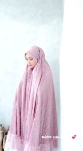 (CASHBACK) Dalanova - Mukena Dewasa Swiss Mukena Best Seller Mukena Tulle Swis Dalanova