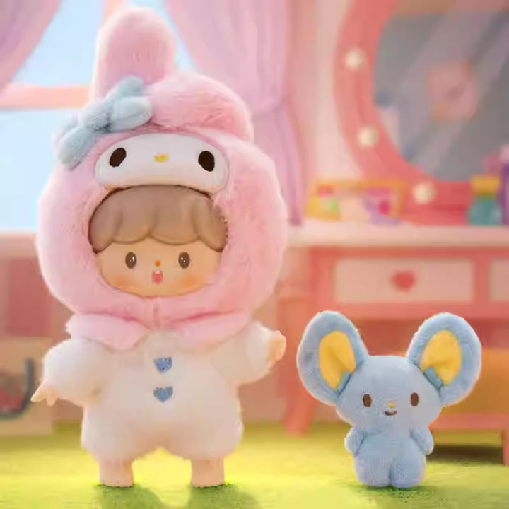 New Zzoton Sanrio Family Friend Union Series Vinyl Doll Blind Box Toy