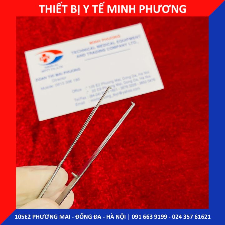 Nỉa y tế có mấu Pakistan hàng tiêu chuẩn 14cm 16cm 18cm 20cm 22cm 25cm ...