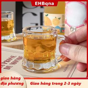 [COD] EHBqna 3PF Ship within 24 hours 50ml mini pha lê rõ ràng bia Whisky kính bền dày Kính Dễ Thương cốc cà phê Hàn Quốc Sake ly barware ăn uống thanh