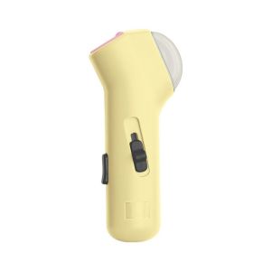 OUTOPEN Transparent Window Pet Treat Launcher Plastic Handheld Interactive Pet Feeder Universal Press Trigger Pet Feeding Device For Cats Dogs