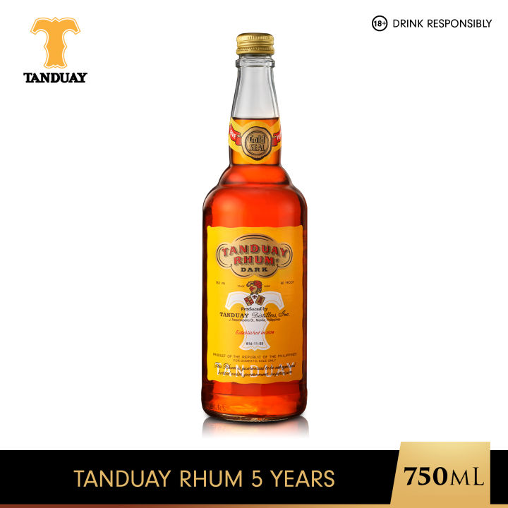 Tanduay Rhum 5 Years 750ml Lazada PH