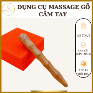 Dụng Cụ Mát Xa Bấm Huyệt Cần Tay Bằng Gỗ