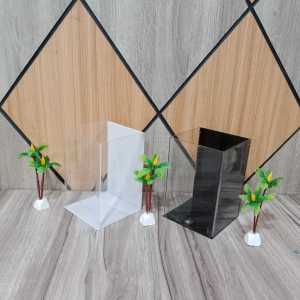 Akuarium Cupang 10x10x15 cm Bahan akrilik Bisa Untuk Ikan Chana Guppy