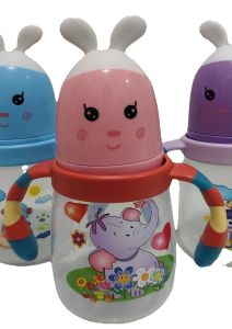 Botol Susu Bayi Leher Lebar Baby Feeding Bottle Wide Neck Pop Max Ukuran 250Ml untuk Usia Bayi 6 Bulan Ke Atas Bahan PP Berkualitas Sudah BPA Free Bisa Direbus dan Dipanaskan serta Mudah Dibersihkan