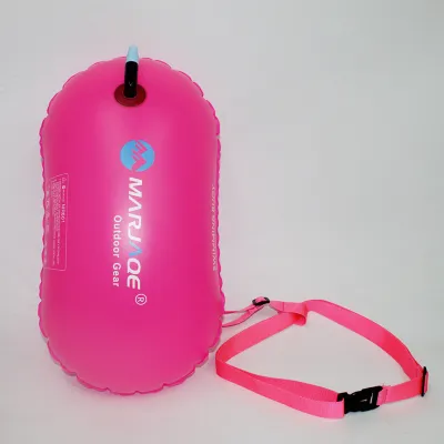 Marjoe High-Quality Double Inflatable Swimming Buoy with Storage Compartment for Water Sports