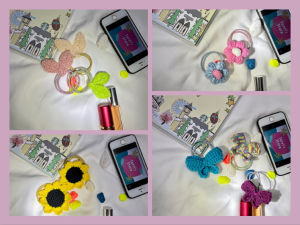 Scrunchies - Dây cột tóc đẹp Handmade nhiều mẫu làm bằng len - sợi | Hàng sẵn - Ảnh thật