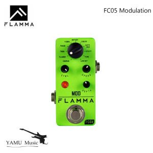 FLAMMA FC05 Modulation Multi Effects Pedal Mod Guitar Pedal 11 Modes Chorus Flanger Phaser Tremolo Auto Wah