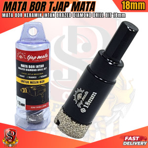 Mata Bor Tjap Mata 18mm / Mata Bor Granit Keramik Marmer 18mm Mata Bor Diamond Core Bit Tjap Mata Tajam Presisi Kuat Awet
