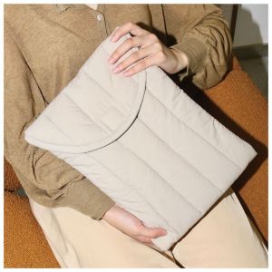 NOBLEE Shockproof Laptop Bag Water Resistant Soft Tablet Sleeve Portable Embroidered Cotton Notebook Computer Case for Lenovo/HP/Dell Travel