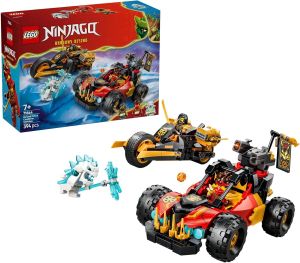 [BrickStory] LEGO NINJAGO Kai and Cole’s Combiner Vehicles (71864)(394 Pieces)