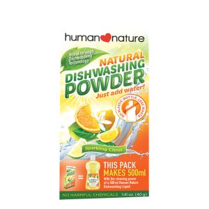 Human Nature Natural Dishwashing Powder (No Harmful Chemicals)