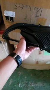 GARNISH CARBON TUTUP FILTER PCX 160 KIPS RACING ▪️Vario 160 adv 160 carbon / tutup filter PCX Vario 160 carbon