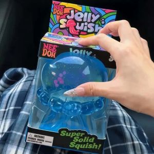Jellyfish Squishy Toy Octopus Decompression Toy Jellyfish Jelly Soft Glue Slow Rebound Toy Transparent Simulation Jellyfish