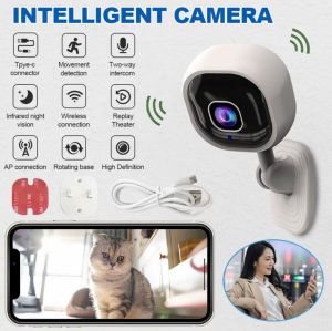 กล้องวงจรปิด wifi กล้องวงจรปิดไร้สาย HD  IP Camera กล้องหมุนได้​360อง มองเห็นในที่มืด คุยโต้ตอบได้