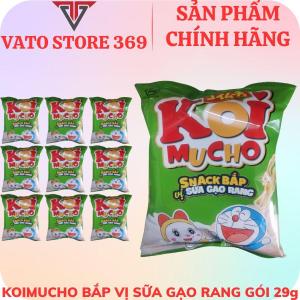 Bánh snack bắp KOIMUCHO vị sữa gạo rang gói 54g