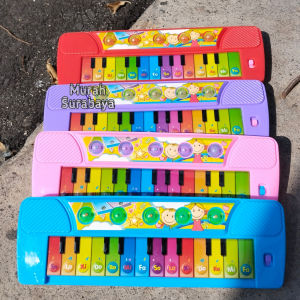 Mainan Organ Musical Piano Murah LG612A | Mainan Edukasi Piano Keyboard Plastik |Piano Warna Warni Dengan Baterai Mainan Edukasi Anak Anak | Kemasan Kantong Terbaru Piano 12 Nada Ada Lampu Yang Lucu Dan Keren