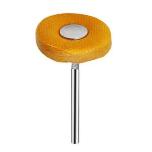 5pcs Mini Drill Abrasive Brush Cloth Felt Buffing Polishing Wheel with 2.35-3mm Shank for Rotary Tool Accessories