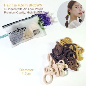 mixshop kids Hairband & Rubber Bands 40/80 Pcs per Pouch Sg ready stock