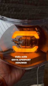 LAMPU DEPAN SUPRA FIT NEW KTL LED DAYMAKER 2005-2006