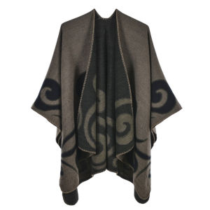 Winter Cashmere Scarf Women Warm Pashmina Blanket Scarves Female Thick Shawl Wraps