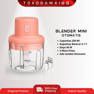 Blender Mini Portable Penghalus Bumbu Dan Mpasi Makanan Bayi / Mini Chopper Blender Mini Portable Terlaris Bisa COD