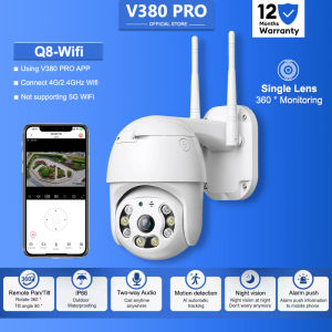V380 PRO Outdoor Pan/Tilt Weatherproof Wifi/4G HD night vision IP Security Cameras cctv camera for house wireless connect phone 360° for home Built in 4G Sim data card