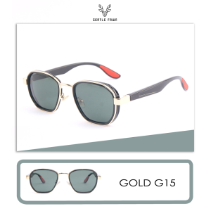 Gentle Fawn Kacamata Sunglasses Polarized Anti Silau Matahari Bentuk Retro Fashionable Kotak TR90 Metal 3328