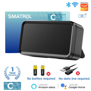 SMATRUL Tuya C-Smart Wifi Điều Khiển Từ Xa Hồng Ngoại Đa Năng Điều Khiển Từ Xa IR Có Hẹn Giờ Điều Khiển Quạt Điều Hòa TV Điều Khiển Bằng Giọng Nói Nhà Thông Minh Tương Thích Với Alexa/Assistant