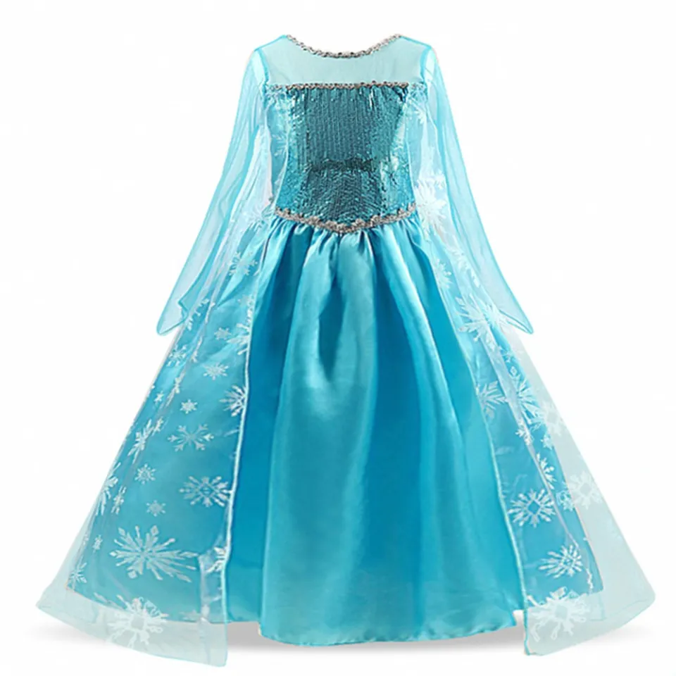 NNJXD Đầm Bé Gái, Trang Phục Elsa 4-10 Tuổi Váy Công Chúa Cho Cosplay  Halloween | Lazada.vn