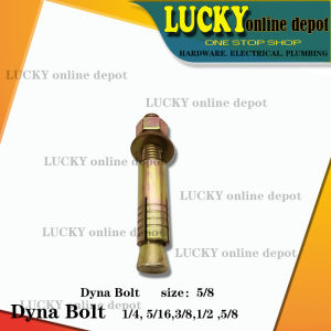 DYNA BOLT (1/4 50mm)(5/16 65mm)(3/8 75mm) (1/2 100mm)(5/8 125mm)