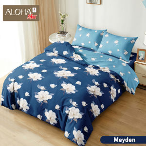 Live Flash Sale - Bedcover Set Aloha Max King 180x200 Tinggi 25cm - Motif Abstrak / Bunga / Geometri / Minimalis