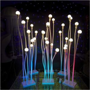 ROMANTIC BENDABLE LIGHTS (FREE 5 BULB) Wedding background props Holiday lighting decoration