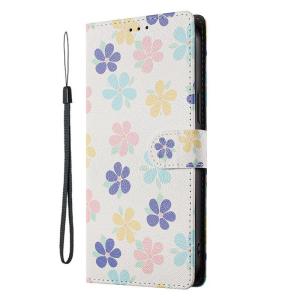 For OPPO A5 Pro 5G Case Cute Cat Flower Leather Wallet Flip Phone Case for OPPO A5 Pro 4G Case OPPOA5Pro CPH2695 CPH2711 Card Slot Holder Back Cover Casing