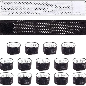 Pack Of 6/12 Reversible Shirt Sleeve Bands For Soccer And Softball With Hook And Loop Fasteners Sportwear Sleeve Tie