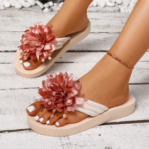 [Free Shipping] Plus-Size 2026 Summer New WomenS Flip-Flops Flat-Soled Comfortable Flip-Flops