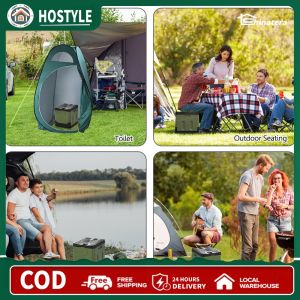 Compact and Portable Outdoor Toilet - Perfect for Camping and Hiking - Lightweight Car Toilet Bucket for Beach Use